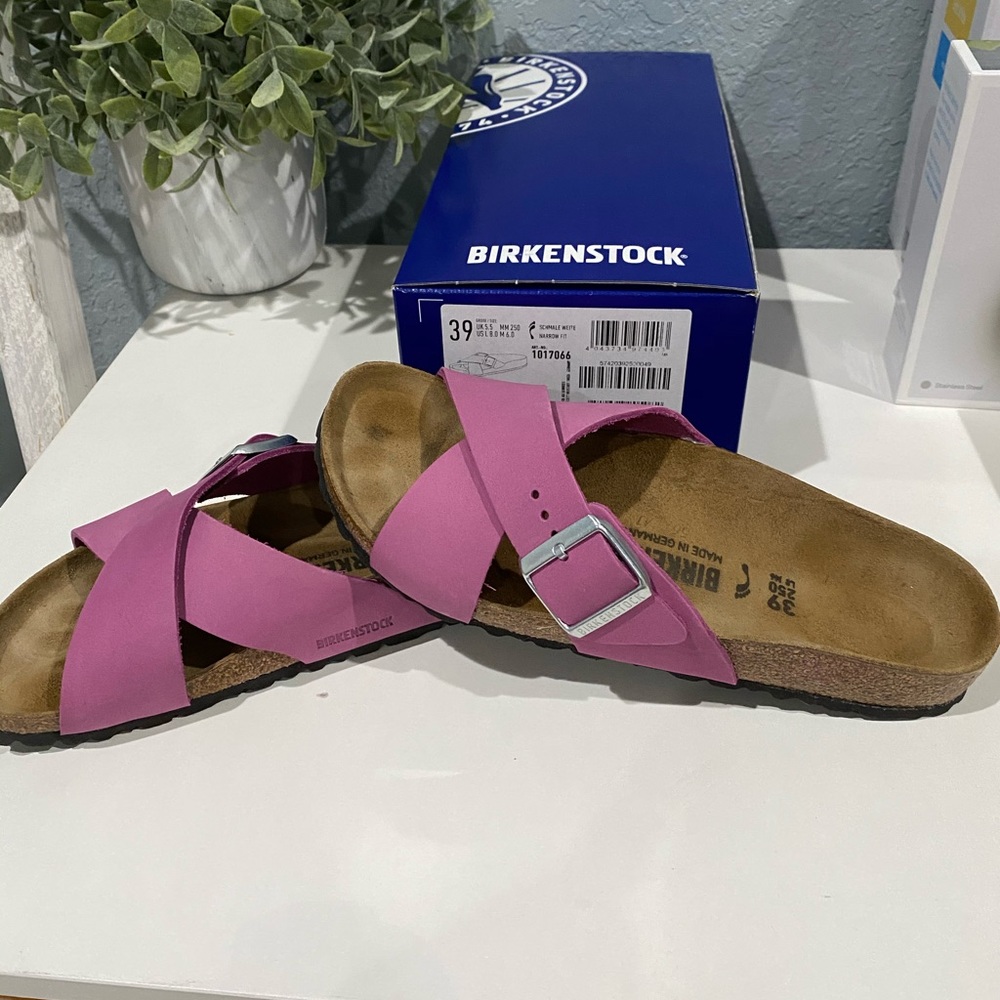 Purple Birkenstock’s